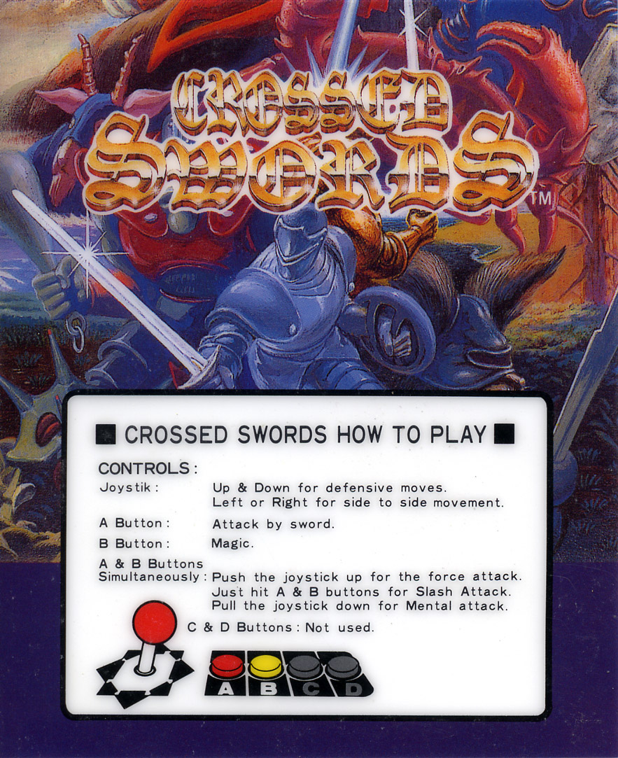Arcade Longplay [976] Crossed Swords II (Bootleg MVS Conversion) 
